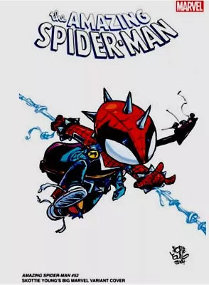 Buy Amazing Spider-man #52 Skottie Young's Big Marvel Variant / Presale   6/19/24) • 3.10£