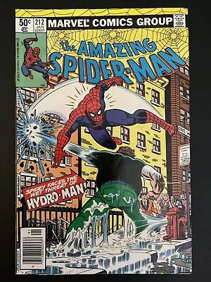 Buy The AMAZING SPIDER-MAN #212 - VF+  8.5 - KEY ISSUE! • 23.99£