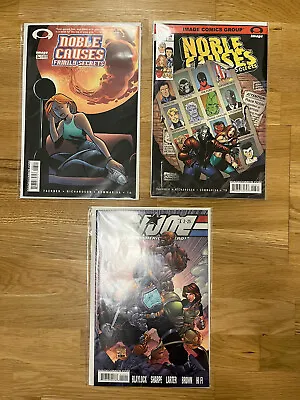 Buy Noble Causes 3a And 3b - Key 1st Invincible Cameo And Cover, F/VF, Bonus Books • 74.90£