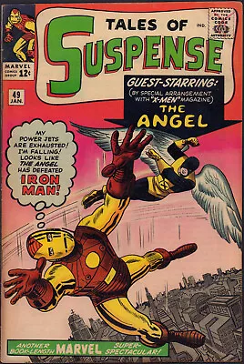 Buy Tales Of Suspense #49 - 1st X-Men Crossover (5.0 / 5.5) 1964 • 316.53£