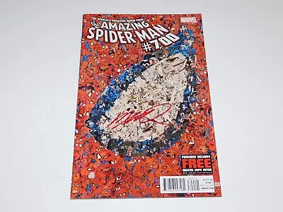 Buy The Amazing Spider-Man #700 2013 - SIGNED By Humberto Ramos NM- • 48.15£