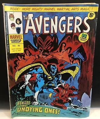 Buy Avengers #85 Comic Marvel Comics UK 1975 • 2.25£