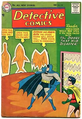Buy Detective Comics #238 1955- Batman- John Jones- DC Silver Age G/VG • 105.55£