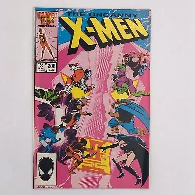 Buy Uncanny X-Men #208 (1986) Chris Claremont John Romita Jr. VF/VF- • 2.81£