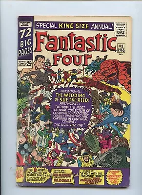 Buy Fantastic Four Annual #3 1965 (GD 2.0)(Water Staining) • 15.81£