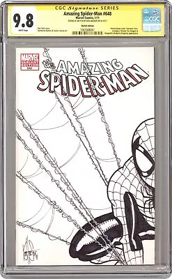 Buy Amazing Spider-Man #648 Sketched Variant CGC 9.8 SS 2011 1061668061 • 509.86£