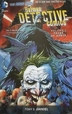 Buy Batman-Detective Comics Volume 1 Faces Of Death Graphic Novel. Good Condition Pb • 6.25£