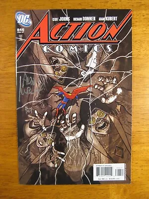Buy ACTION COMICS #846 (Superman) **SIGNED ADAM KUBERT!** COA • 27.71£