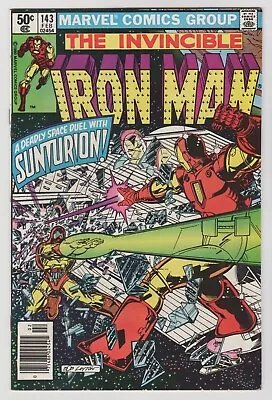 Buy IRON MAN, THE INVINCIBLE #143b ( NM-  9.2 ) 143RD ISSUE IRON MAN VS SUNTURION • 8.57£