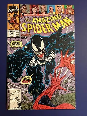 Buy The Amazing Spider-Man #332 5/90 1st Venom Long Tongue Drool Marvel Comics A3 • 11.83£