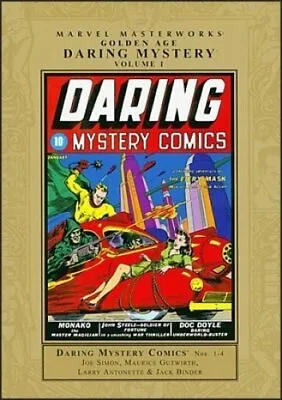 Buy MARVEL MASTERWORKS GOLDEN AGE DARING MYSTERY 1 By Marvel Comics - Hardcover *VG* • 59.07£