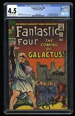 Buy Fantastic Four #48 CGC VG+ 4.5 1st Full Galactus! Silver Surfer! Marvel 1966 • 984.74£
