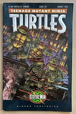 Buy Teenage Mutant Ninja Turtles TMNT (Mirage) # 50 - City At War Part 1 • 8.03£
