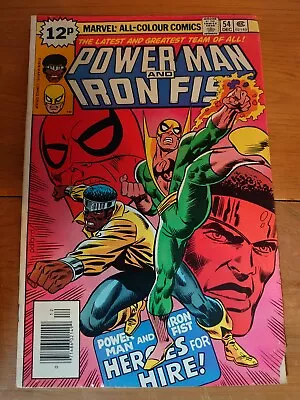 Buy Power Man And Iron Fist #54 (1978) Marvel Comics 1st Heroes For Hire Key Issue • 16.99£