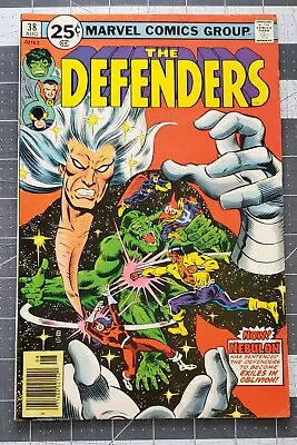 Buy Defenders #38 (Marvel, 1976) Nebulon Red Guardian Low Grade • 1.59£
