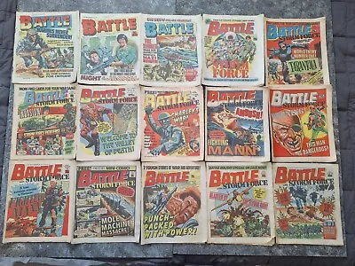 Buy Battle Action Force Comics X15 Job Lot From 1987 • 25£