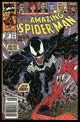 Buy Amazing Spider-Man #332 Marvel 1990 (VF/NM) NEWSSTAND! Venom! L@@K! • 14.32£