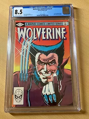 Buy Wolverine 1 Limited Series (1982) - Marvel Comics Key - CGC 8.5 VFN+ • 99£