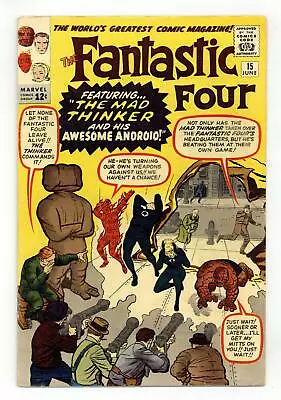 Buy Fantastic Four #15 VG- 3.5 1963 • 245.07£