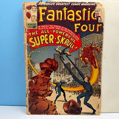 Buy Fantastic Four #18 Vol 1 (1963) KEY *1st Appearance Of Super-Skrull* Great Pages • 137.97£