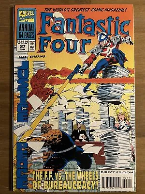 Buy FANTASTIC FOUR Annual #27 NM- (Marvel 1994) 1st Time Variance Authority, Loki • 6.43£
