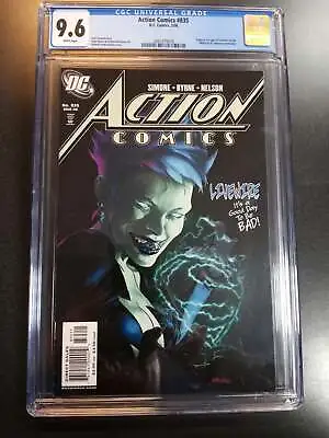 Buy Action Comics #835 CGC 9.6 DC Graded Superman Comic Book Livewire • 65.23£