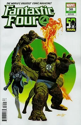 Buy FANTASTIC FOUR (2018) #30 - Man-Thing 50 Years Variant - New Bagged • 5.99£