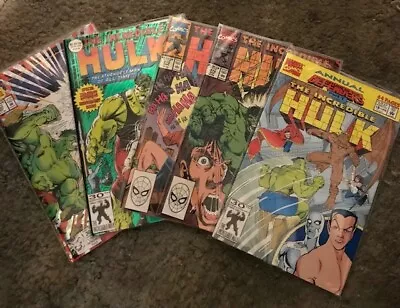 Buy Lot Of Incredible Hulk: #272, #273, #393, #400, Annual #18 • 10.45£