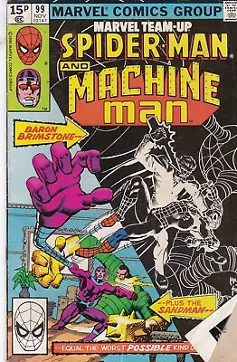 Buy Marvel Comics Marvel Team-up Vol. 1 #99 November 1980 Fast P&p Same Day Dispatch • 4.99£