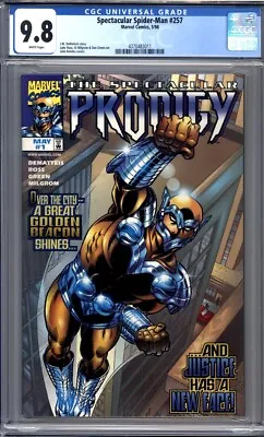 Buy Spectacular Spider-Man #257 Prodigy #1 (1998)    1st Print  CGC 9.8 • 60.94£