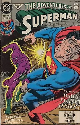 Buy DC Comics 'The Adventures Of Superman' #482 Sep 1991 VG / Fine Condition! • 4.39£