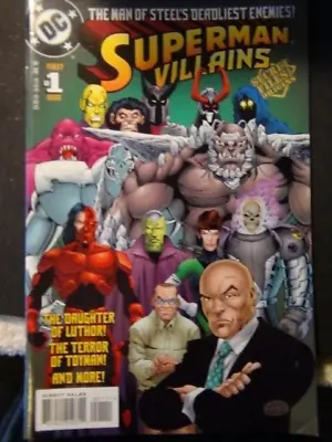 Buy Superman 80 Villains Comic No 1 • 3£