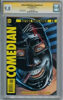 Buy Before Watchmen Comedian #1 Cgc 9.8 Signature Series Signed Azzarello Dc Comics • 99.95£