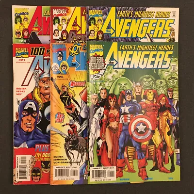 Buy Avengers Vol.3, # 25 26 27 28 29 30 (2000), Kurt Busiek, George Perez, RARE, VG  • 19.75£