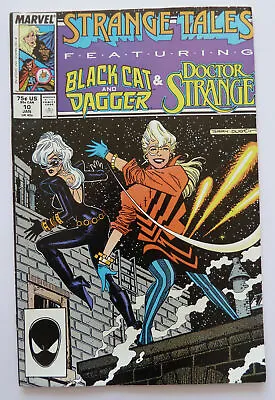 Buy Strange Tales #10 Featuring Black Cat & Dagger Doctor Strange Jan 1988 F/VF 7.0 • 5.25£