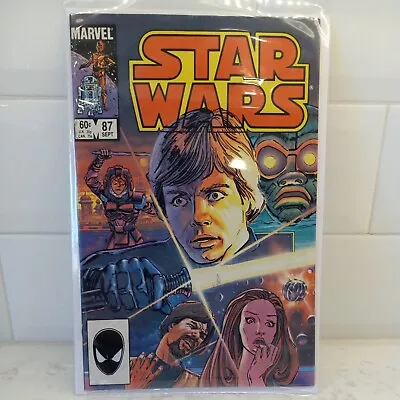 Buy STAR WARS- SEPTEMBER 1984 Marvel- #87 Luke Skywalker Story In Amazing Condition  • 7.23£