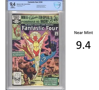 Buy Fantastic Four #239 - Key & 1st App. Of Aunt Petunia Grimm -CBCS 9.4 - New Slab! • 78.64£