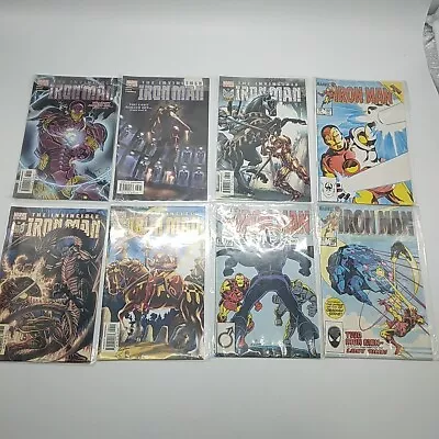 Buy 8 X Iron Man/Invincible Iron Man Comics Including  In Shining Iron  Trilogy • 16£