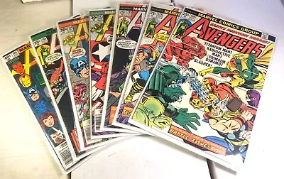 Buy Lot Of 7 Avengers (v1) Marvel Comics: #130, #133, #135, #140, #153-154, #186 Key • 30.83£