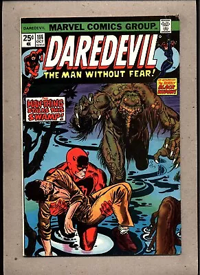 Buy Daredevil #114_october 1974_very Good+_man-thing_black Widow_bronze Age Marvel! • 0.99£