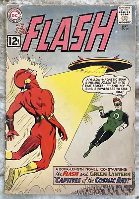 Buy THE FLASH & Green Lantern Crossover 1962 DC Comic Book No. 131 12 Cent Cover • 10.35£