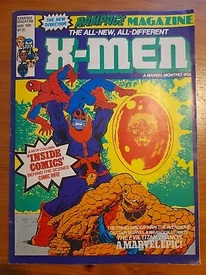 Buy Rampage Magazine #35 May 1981 VGC- 3.5 Reprints Marvel Two-in-One Annual #2 • 4.99£