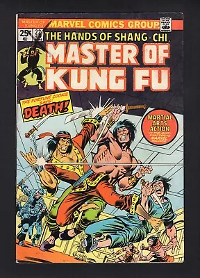 Buy Master Of Kung-Fu #22 Vol. 1 Marvel Comics '74 FN+ • 3.18£