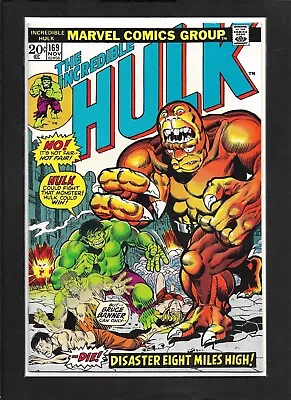 Buy Incredible Hulk #169 (1973): 1st Appearance And Death Bi-Beast! VF- (7.5)! • 15.76£