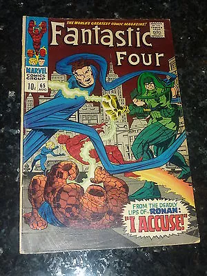 Buy FANTASTIC FOUR Comic - No 65 - Date 08/1967 - Marvel Comic • 50£