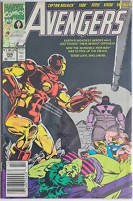 Buy Avengers #326 - Vol. 1 (11/1990) - 1st Appearance Of Rage - Marvel • 4.47£