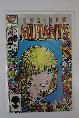 Buy Marvel New Mutants #45 Marvel 25th Anniversary Issue  • 7.50£