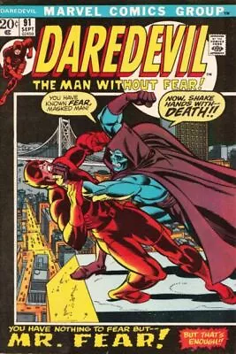 Buy Marvel Comics Daredevil Vol 1 #91A 1972 5.0 VG/FN 🔑 • 16.18£
