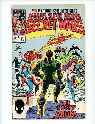 Buy Marvel Super-Heroes Secret Wars #11 Comic Book 1985 FN- Mr Fantastic • 3.96£