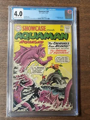 Buy Showcase #30 (DC 1961) CGC 4.0 Origin Of Aquaman • 486.56£
